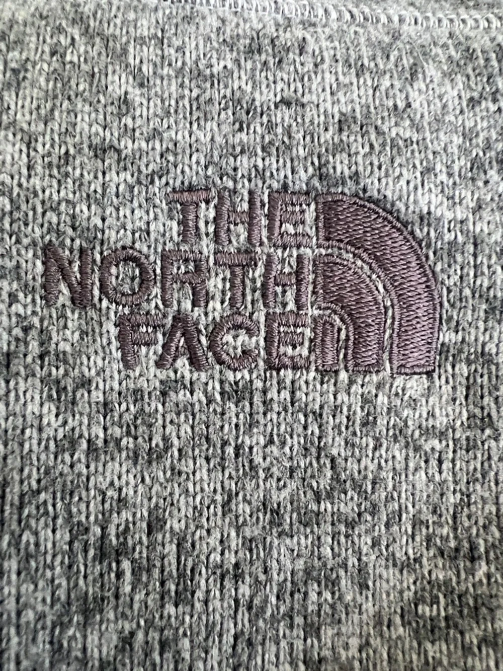 THE NORTH FACE -Men's Dark Gray Hooded Full-Zip Fleece 🧥 jacket